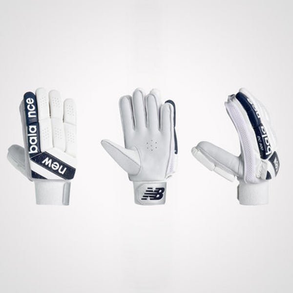 New Balance DC 5i RH Batting Gloves – Men’s Right-Handed | Lightweight, Durable, and Comfortable Cricket Gloves in White/Black