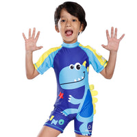 Airavat 1513 Kids Swimming Costume – Comfortable One-Piece Swimwear for Boys & Girls, Stretchable Fabric, Pool Training & Water Activities Use - Best Price online Prokicksports.com