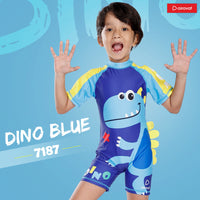 Airavat 1513 Kids Swimming Costume – Comfortable One-Piece Swimwear for Boys & Girls, Stretchable Fabric, Pool Training & Water Activities Use - Best Price online Prokicksports.com