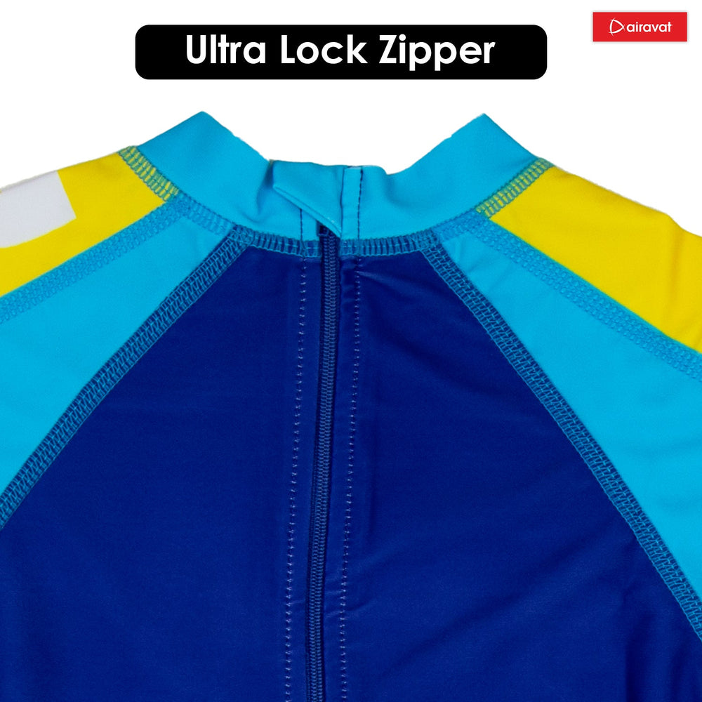 Airavat 1513 Kids Swimming Costume – Comfortable One-Piece Swimwear for Boys & Girls, Stretchable Fabric, Pool Training & Water Activities Use - Best Price online Prokicksports.com