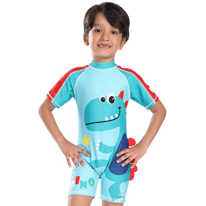 Airavat 1513 Kids Swimming Costume – Comfortable One-Piece Swimwear for Boys & Girls, Stretchable Fabric, Pool Training & Water Activities Use - Best Price online Prokicksports.com