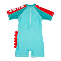 Airavat 1513 Kids Swimming Costume – Comfortable One-Piece Swimwear for Boys & Girls, Stretchable Fabric, Pool Training & Water Activities Use