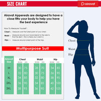Airavat Dive 5004 Women's Full Body Swimsuit – Modest Long Sleeve Swimwear for Training, Pool, Beach, Water Aerobics & Sports Use - Best Price online Prokicksports.com