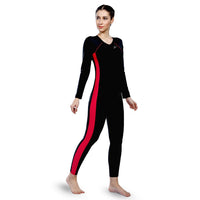 Airavat Dive 5004 Women's Full Body Swimsuit – Modest Long Sleeve Swimwear for Training, Pool, Beach, Water Aerobics & Sports Use