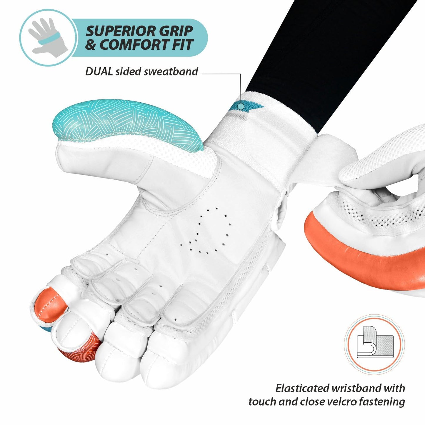 DSC Condor Glider RH Batting Gloves - Best Price online Prokicksports.com