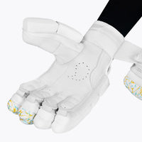 DSC Flite Right-Hand Men’s Cricket Batting Gloves – Premium Protection & Comfort(White) - Best Price online Prokicksports.com