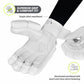 DSC Fury Right Hand Batting Gloves – White Black Lime Cricket Gloves for Men with Lightweight Design, Strong Grip, and Professional-Level Protection - Best Price online Prokicksports.com