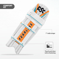 DSC Atmos Ambi Cricket Batting Legguard | Lightweight & Durable Protection | Ambidextrous Design for Young Players - Best Price online Prokicksports.com