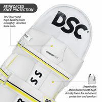 DSC Condor Rage Cricket Batting Legguard | Men's/Adult | Right Hand | Superior Protection & Comfort - Best Price online Prokicksports.com