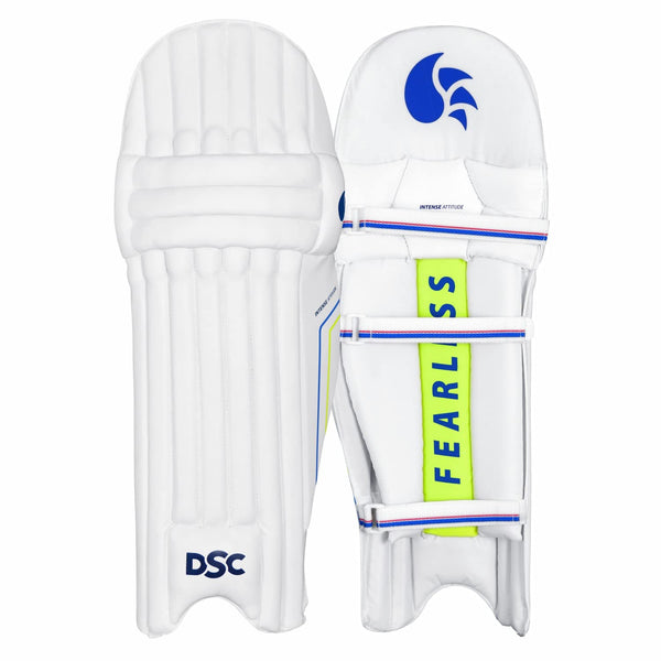 DSC Intense Attitude Cricket Batting Legguard | Left-Handed Protection | Lightweight & Durable Pads for Professional Play