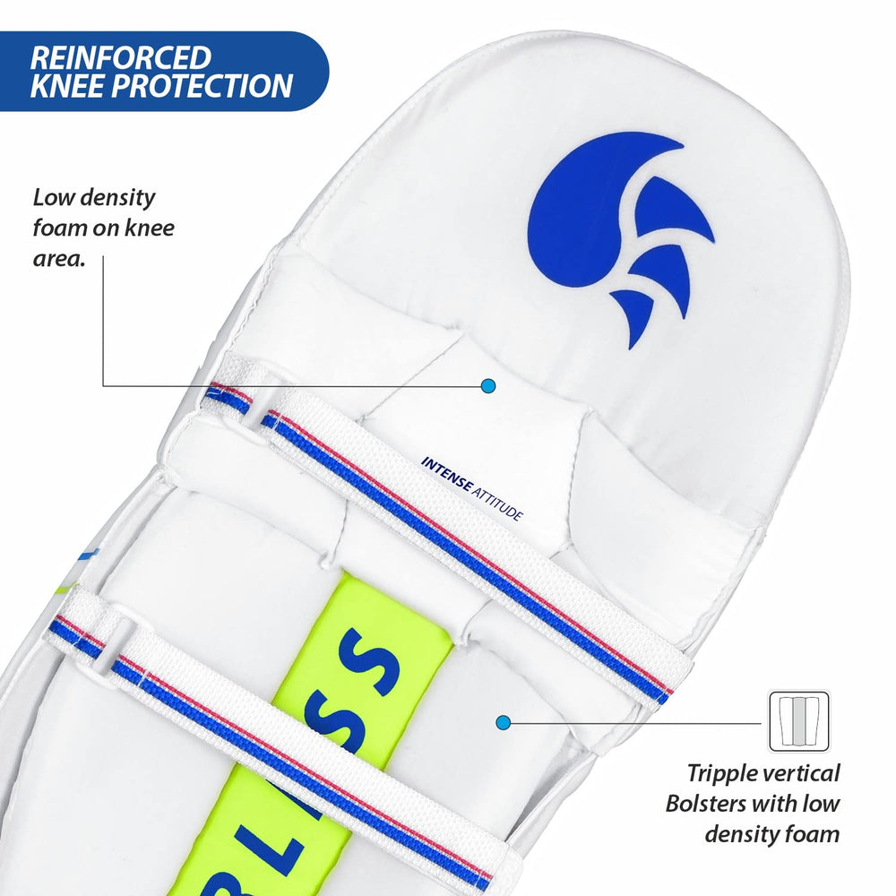 DSC Intense Attitude Cricket Batting Legguard | Left-Handed Protection | Lightweight & Durable Pads for Professional Play - Best Price online Prokicksports.com