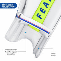 DSC Intense Attitude Cricket Batting Legguard | Left-Handed Protection | Lightweight & Durable Pads for Professional Play - Best Price online Prokicksports.com