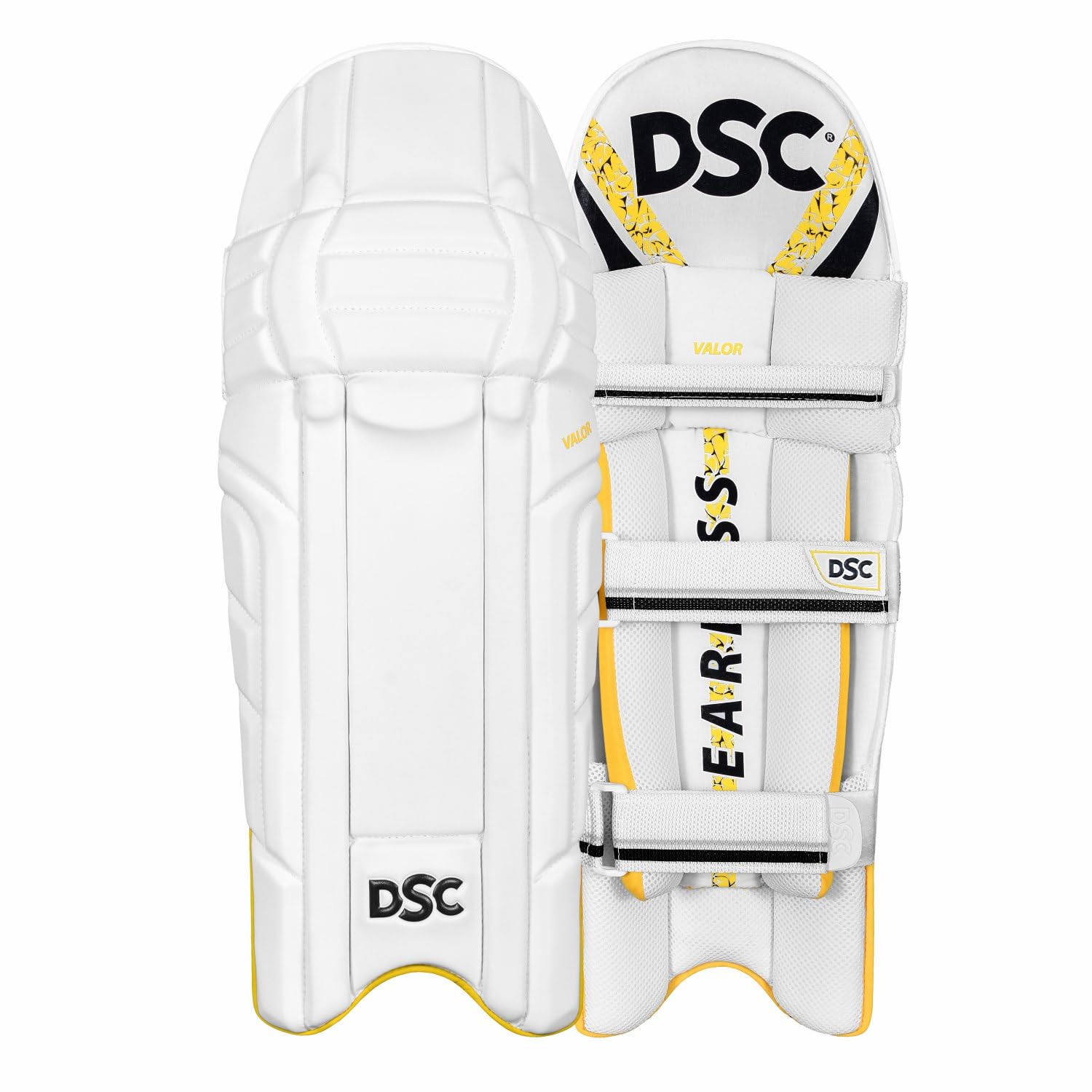 DSC Valor Ambi Cricket Batting Legguard | Mens/Adult | Ambidextrous Design for Ultimate Comfort & Protection - Best Price online Prokicksports.com