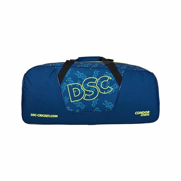 DSC Condor Atmos Cricket Kitbag | Peacock Blue/Fl. Green | Spacious & Stylish Sports Bag