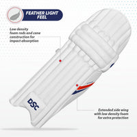 DSC Attitude Cricket Batting Legguard Left Hand – Lightweight, Durable & High-Impact Protection for Cricketers - Best Price online Prokicksports.com