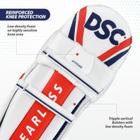 DSC Attitude Cricket Batting Legguard Left Hand – Lightweight, Durable & High-Impact Protection for Cricketers - Best Price online Prokicksports.com