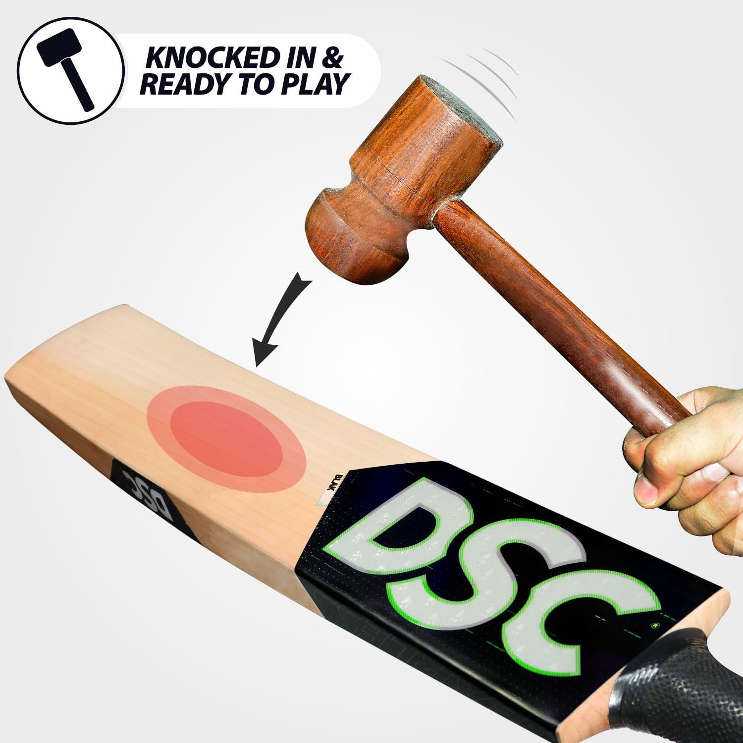 DSC BLAK 5 English Willow Cricket Bat - Best Price online Prokicksports.com