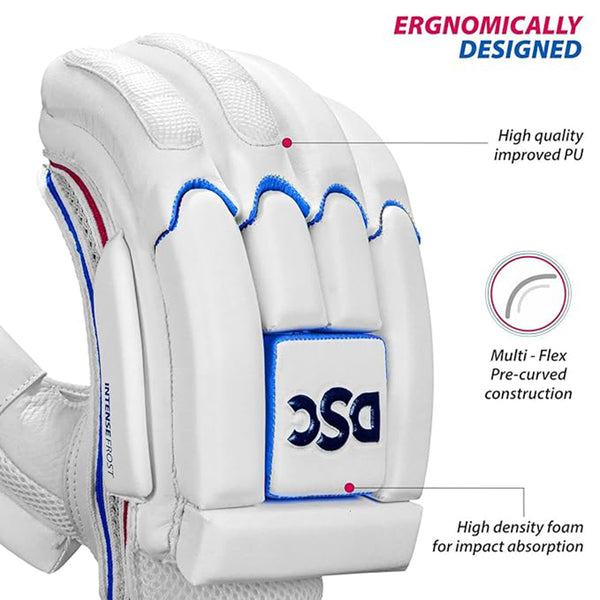 DSC Intense Frost RH Batting Gloves ,White
