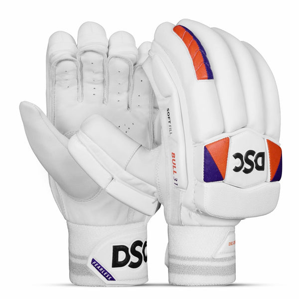 DSC Krunch Bull 31 RH Men's Batting Gloves – Ultimate Protection, Comfort & Superior Grip for Cricket Players