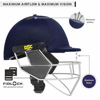 DSC Scud Lite Cricket Helmet – Lightweight, High-Impact Protection, Adjustable Fit & Superior Ventilation - Best Price online Prokicksports.com