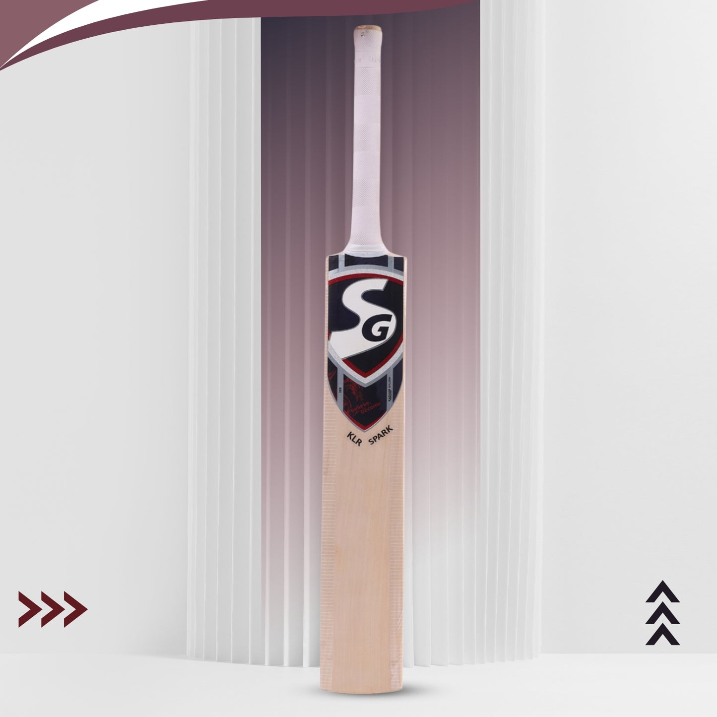 SG KLR Spark Kashmir Willow Cricket Bat - Best Price online Prokicksports.com