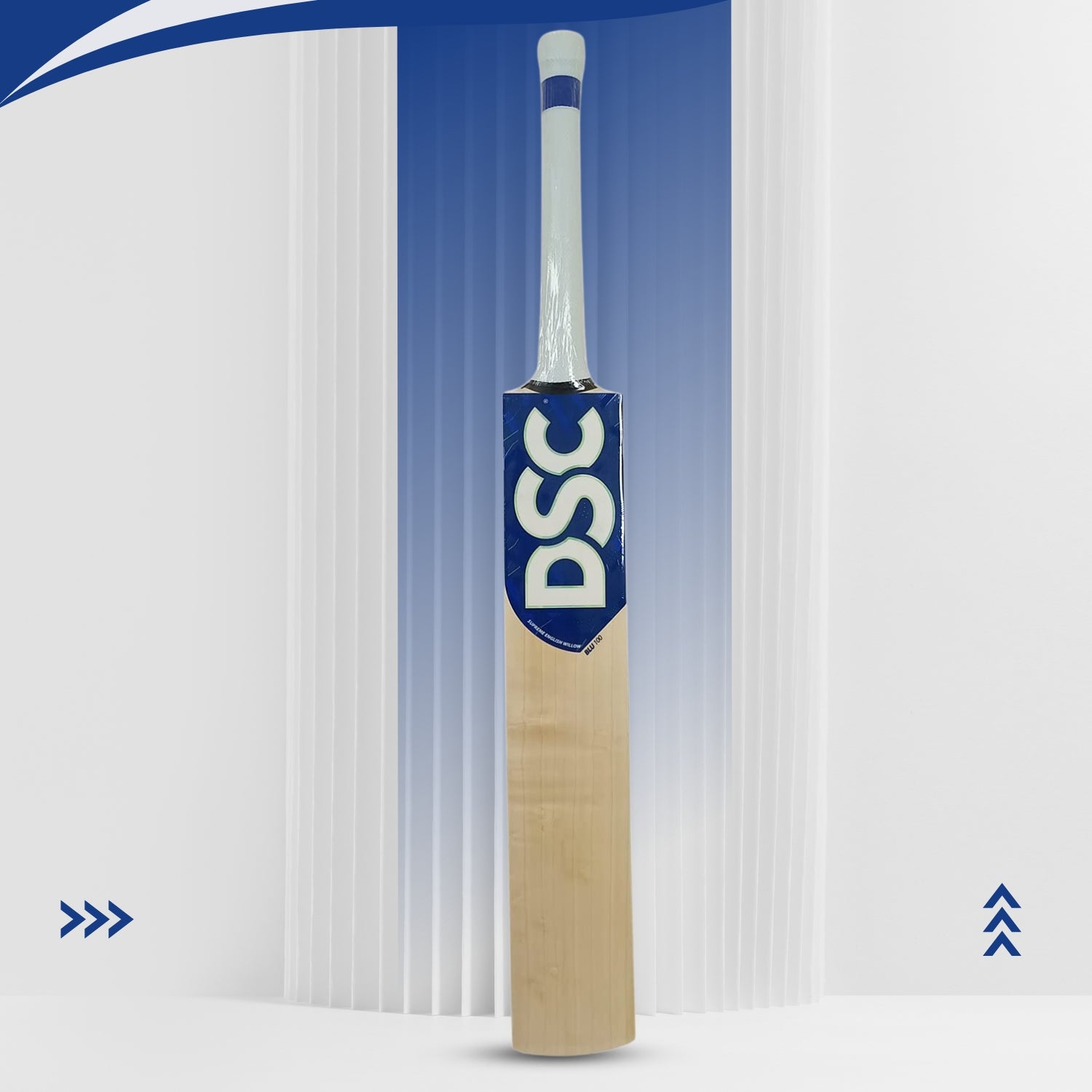 DSC Blu 100 English Willow Cricket Bat - Best Price online Prokicksports.com