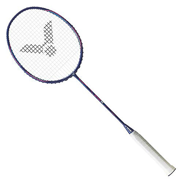 Victor DriveX 9X Unstrung Badminton Racquet – 4U5 Lightweight Racket in Sapphire for Advanced Players Seeking Speed, Control, Stability & Precision Play