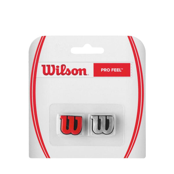 Wilson Profeel Tennis Vibration Dampener - Red/Silver