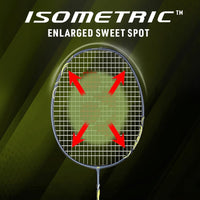 Yonex Astrox Lite 45i Strung Badminton Racquet 5U4 | Head-Heavy Graphite Frame with ISOMETRIC Technology, Slim Shaft & Power Smash Performance - Best Price online Prokicksports.com
