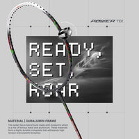 Hundred Powertek 1000 Pro Graphite Strung Badminton Racquet - Best Price online Prokicksports.com