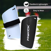 Prokick DefendX Football Shinguards, Standard Size - Best Price online Prokicksports.com