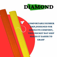 Prokick Cricket Bat Grip, Diamond (Assorted Color) - Best Price online Prokicksports.com