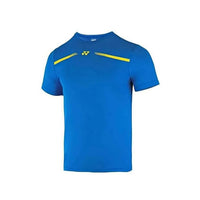 Yonex 2529 Easy23 Men’s Round Neck T‑Shirt – 100 % Polyester Bird‑Eye Mesh 130 GSM, Tru‑Dry Quick‑Dry, Breathable Tee for Badminton & Training - Best Price online Prokicksports.com
