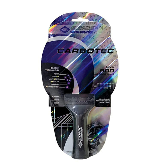 Donic Carbotec 900 Table Tennis Bat with Cover - Best Price online Prokicksports.com