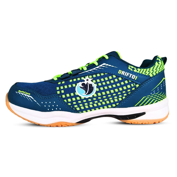Prokick Drift 01 Badminton Shoes | EVA & Rubber Sole with Breathable Mesh Upper