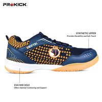 Prokick Drift 01 Badminton Shoes | EVA & Rubber Sole with Breathable Mesh Upper - Best Price online Prokicksports.com