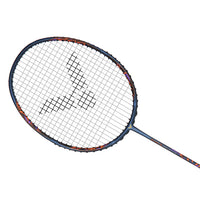 Victor DriveX 10 Metallic Unstrung Badminton Racquet – 4U5 Unstrung Racket in Limoges Blue for Stability, Control & Precision for Intermediate to Advanced Players - Best Price online Prokicksports.com