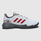 Adidas Drop Shot Tennis Shoes – Unisex Lightweight Cushioned Court Shoes with Durable Grip & Breathable Upper for All Players