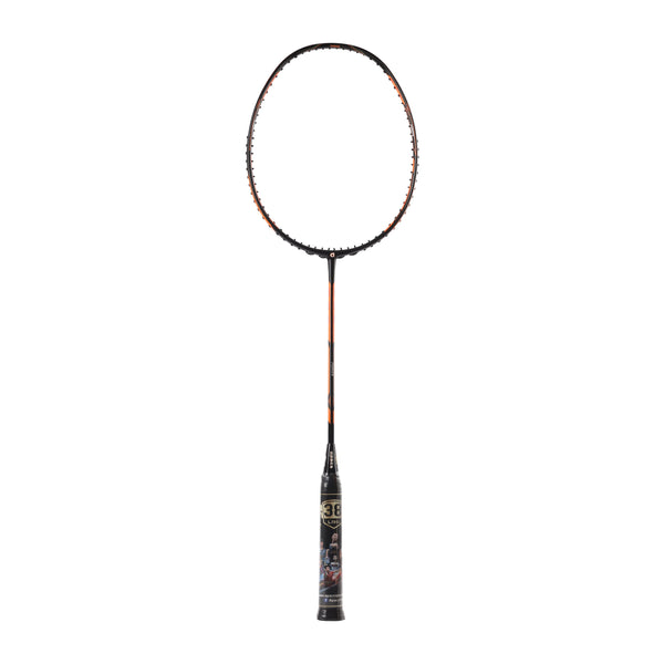 Apacs Dual Power Speed Badminton Racquet – Unstrung, Lightweight Graphite Frame, High Tension Support, Power & Speed Balance, With Cover Included