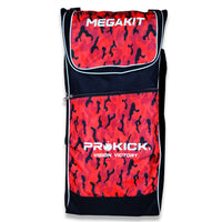 Prokick Megakit Duffle Backpack Cricket Kitbag, Black/Red Camouflage - Best Price online Prokicksports.com