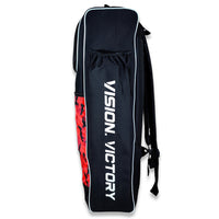 Prokick Megakit Duffle Backpack Cricket Kitbag, Black/Red Camouflage - Best Price online Prokicksports.com