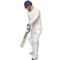 Prokick Elite Full Sleeves Cricket Jersey Set, T-Shirt with Trouser (Off White) - Best Price online Prokicksports.com