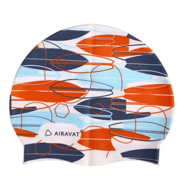 Airavat Extra Long Swimming Cap – Waterproof, Stretchable Silicone Cap for Long Hair & Dreadlocks