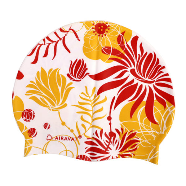 Airavat Extra Long Swimming Cap – Waterproof, Stretchable Silicone Cap for Long Hair & Dreadlocks