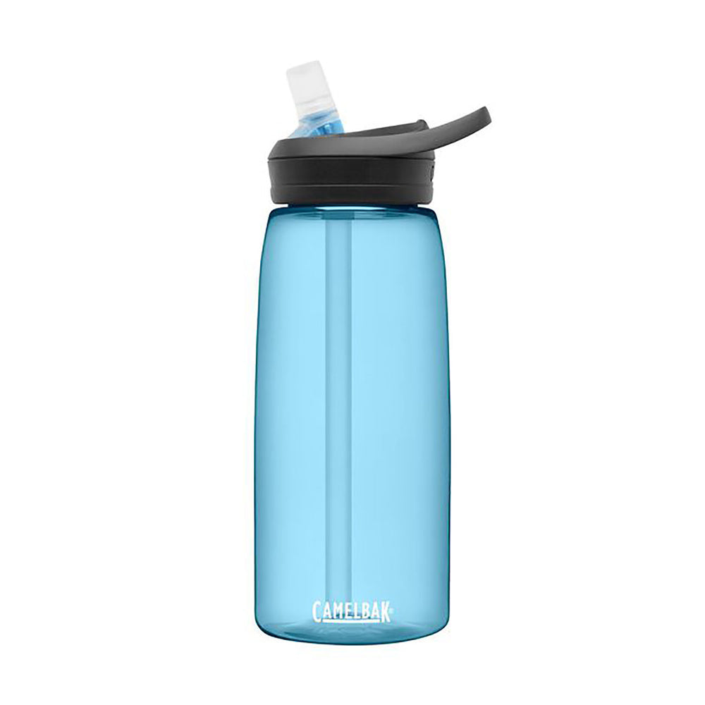 CamelBak Eddy+ 1L Water Bottle – Large BPA-Free Tritan Bottle with Flip Straw & Easy Carry Cap for Daily Hydration