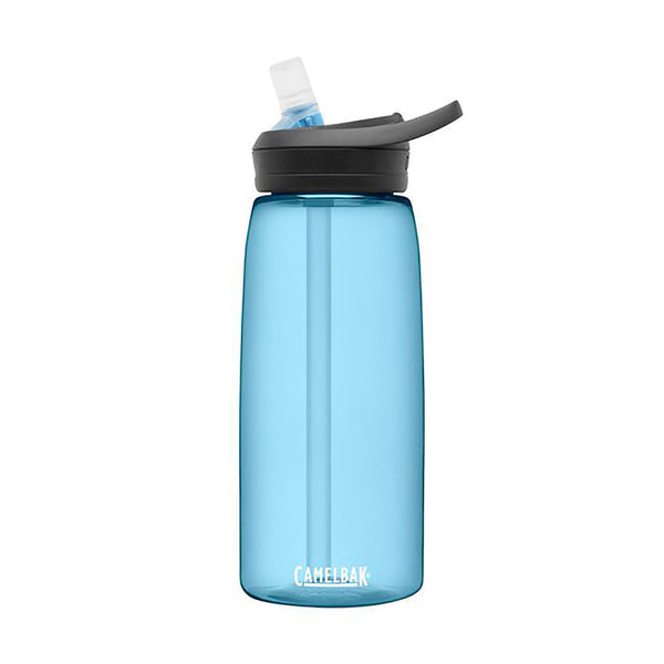 CamelBak Eddy+ 1L Water Bottle – Large BPA-Free Tritan Bottle with Flip Straw & Easy Carry Cap for Daily Hydration