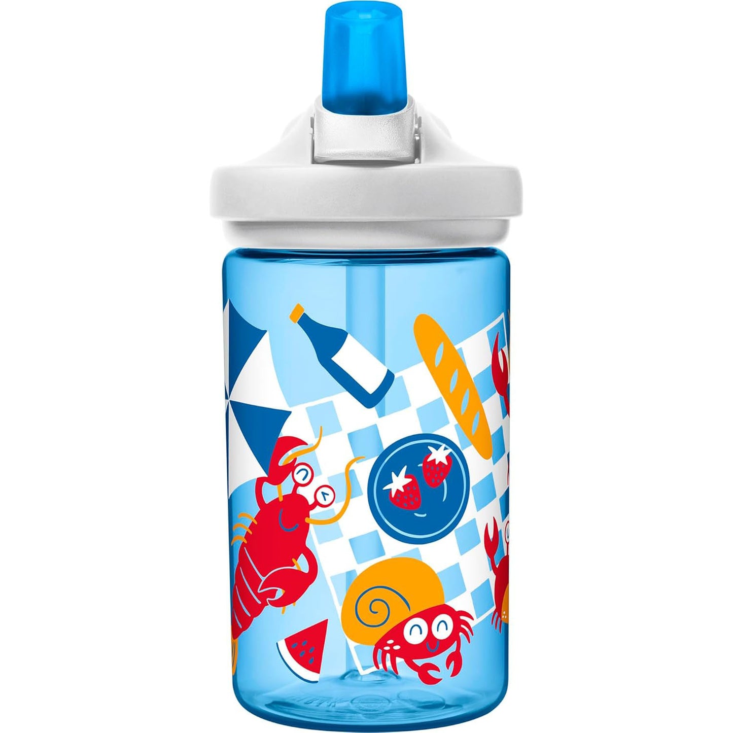 CamelBak Eddy+ Kids 0.4L Water Bottle – BPA-Free Spill-Proof Bottle with Flip Straw & Easy Carry Handle