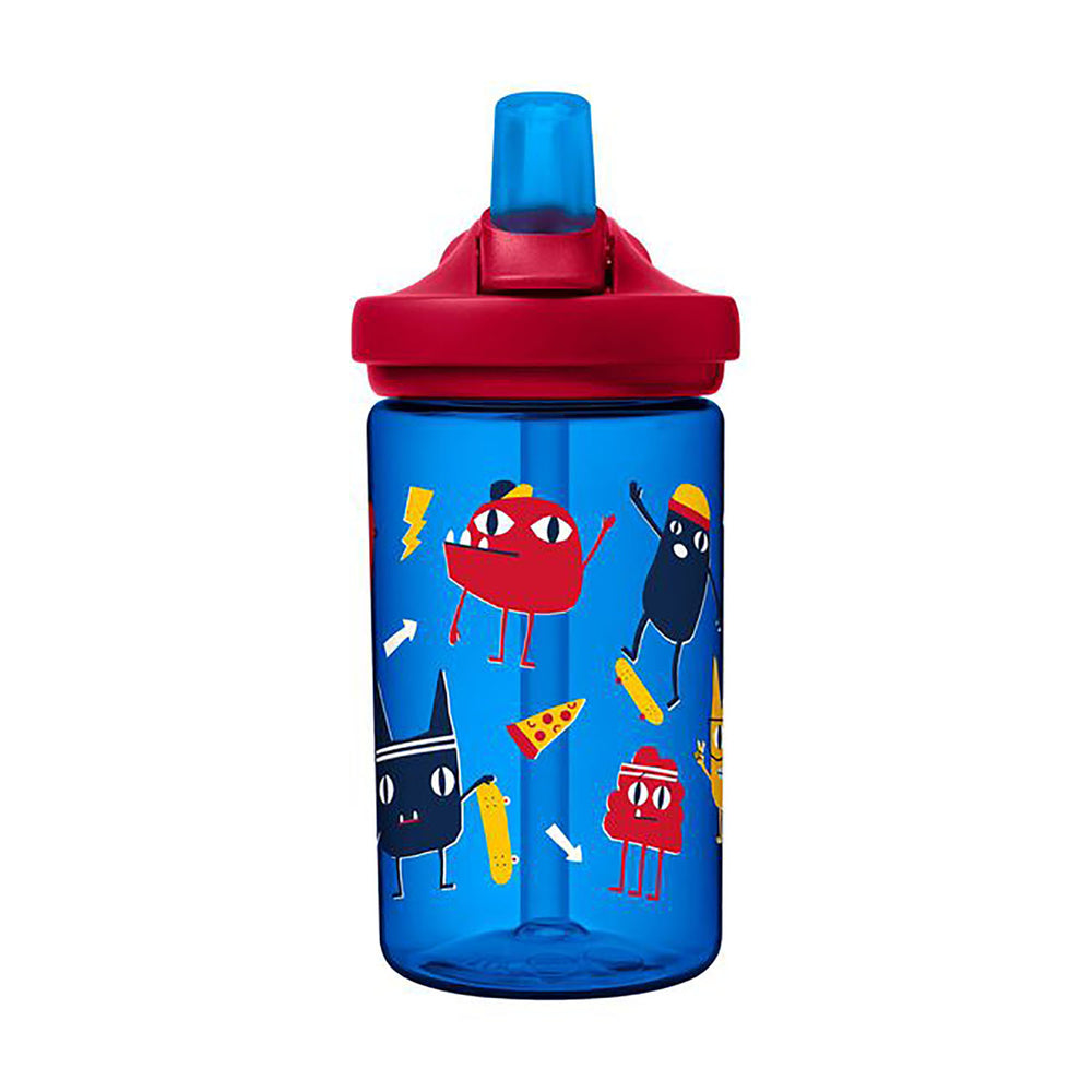 CamelBak Eddy+ Kids 0.4L Water Bottle – BPA-Free Spill-Proof Bottle with Flip Straw & Easy Carry Handle