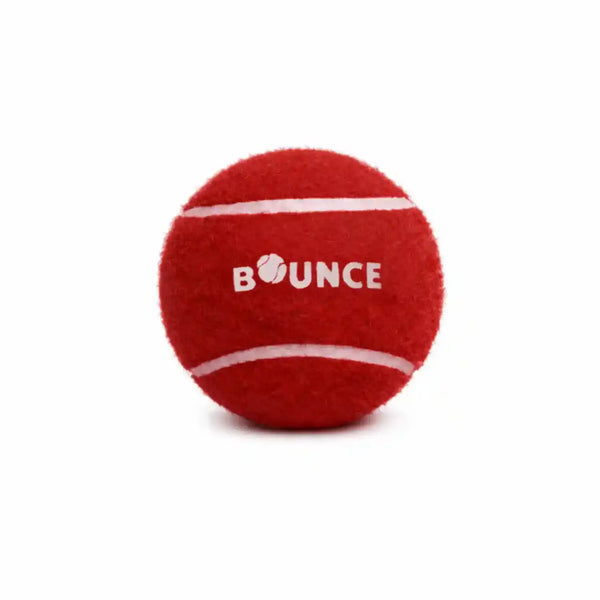 SG Bounce Heavy Cricket Tennis Ball | 120-130 g, Strong Pace & Bounce | Red, Pack of 6