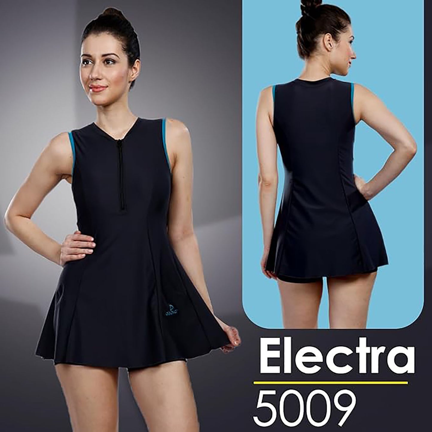 AIRAVAT Electra 5009 Women's Swimming Wear | One-Piece Swimsuit | Quick-Dry, Stretchable & Chlorine-Resistant Fabric | Ideal for Training & Leisure - Best Price online Prokicksports.com